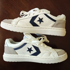 M8/W9.5 Converse Pro Blaze Classic Ox Low Sneakers Shoes White/Navy